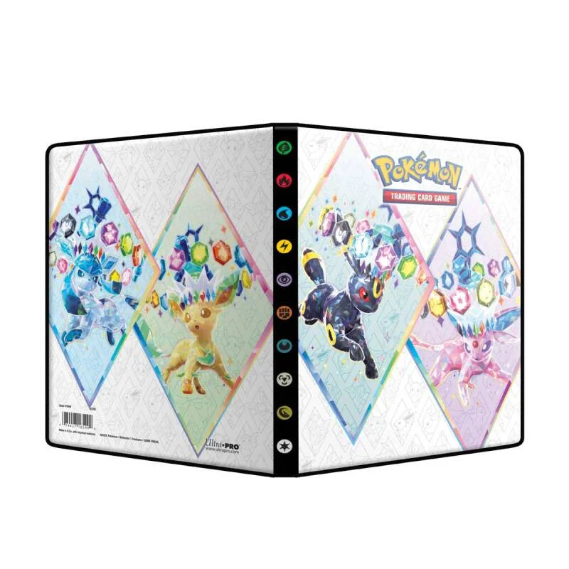 Pokemon Portfolio Binder Ultra PRO 4 Pocket SV 8.5 Prismatic Evolution Key Items Collectibles Pokemon Portfolio Binder Ultra PRO 4 Pocket SV 8.5 Prismatic Evolution Key Items Collectibles