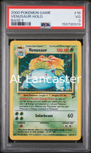 Load image into Gallery viewer, Venusaur Holo - 18 PSA 3 Game Base II Pokemon (Lanc)