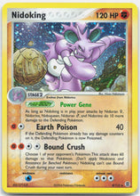 Load image into Gallery viewer, Nidoking - 8/112 FireRed & LeafGreen Holo Rare Pokemon - MP/HP