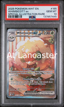 Load image into Gallery viewer, Whimsicott EX - 165/086 PSA 10 Special Illustration Rare Pokemon (Lanc)