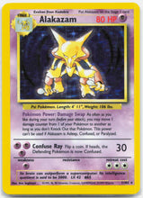Load image into Gallery viewer, Alakazam - 1/102 Base Set Unlimited Holo Rare Pokemon - NM/LP