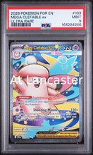 Load image into Gallery viewer, Mega Clefable EX - 103 PSA 9 Por En-Perfect Order Ultra Rare Pokemon (Lanc)