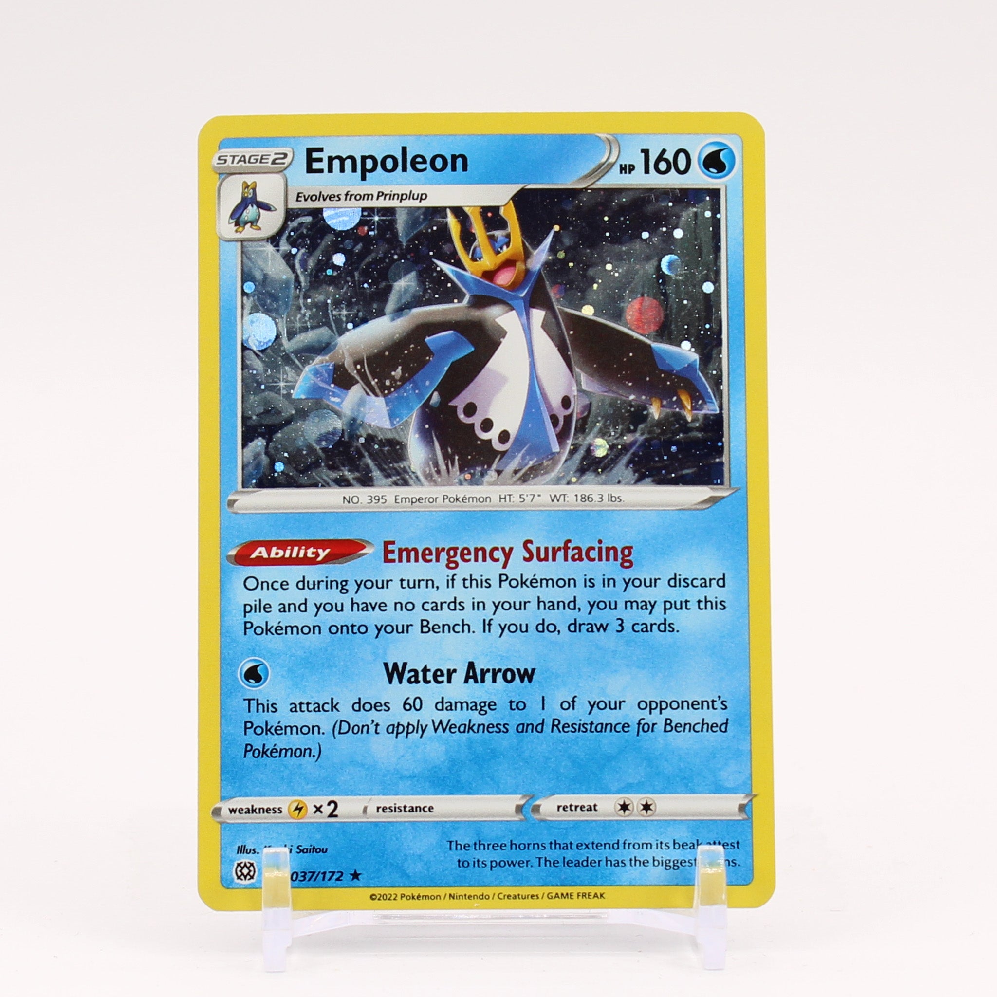 pokemon empoleon card Empoleon - Sword & Shield Promo Cosmos Holo Pokemon