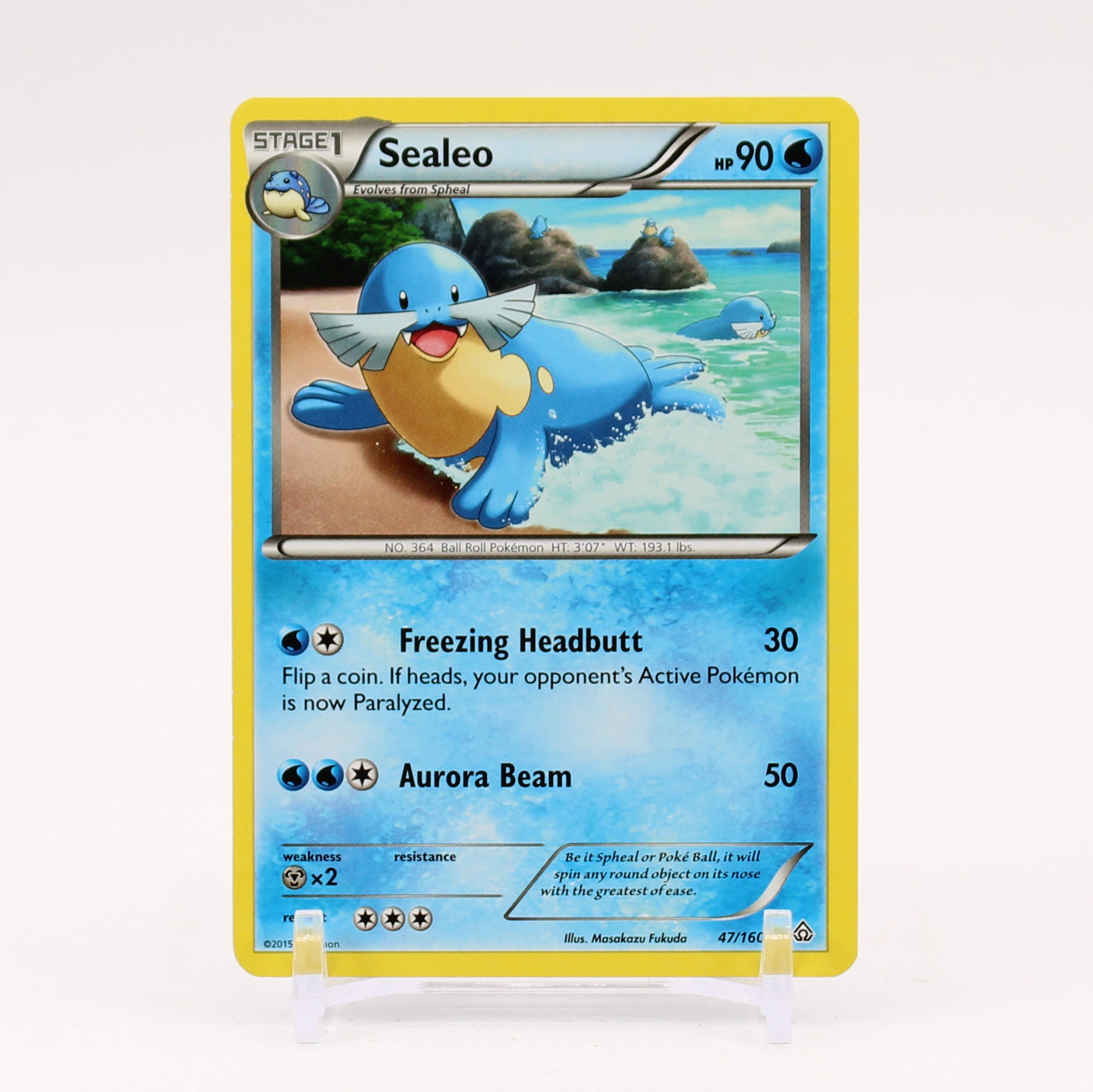 sealeo pokemon card Sealeo - 47/160 Primal Clash Pokemon