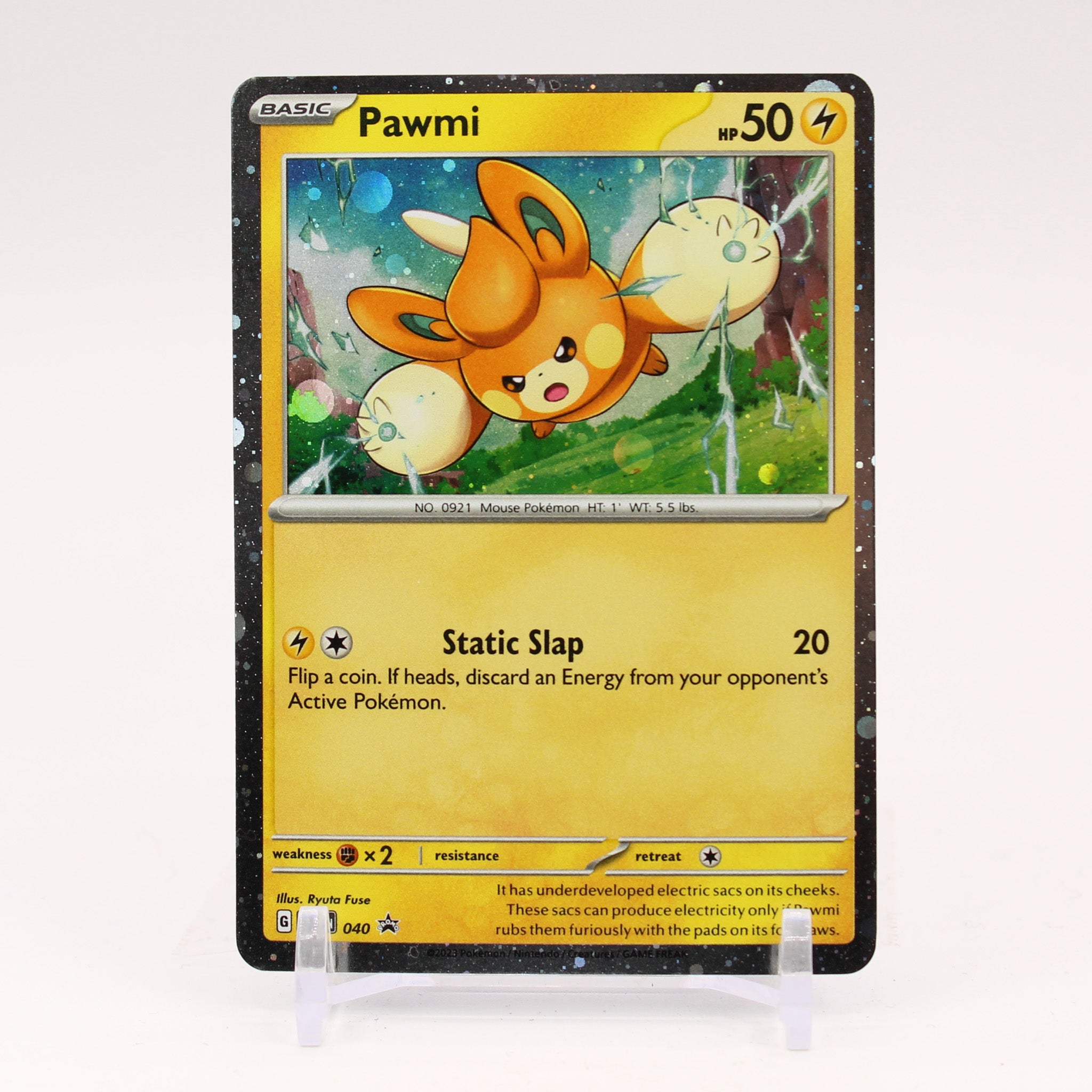 pawmi pokemon card Pokemon Battle League Deck: Origin Forme Palkia VSTAR main image 0