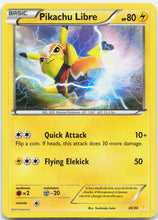 Load image into Gallery viewer, Pikachu Libre - 30/30 XY Trainer Kit: Pikachu Libre & Suicune Holo Pokemon - LP