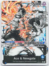 Load image into Gallery viewer, Ace & Newgate Parallel -ST22-001 Starter Deck 22 Ace & Newgate L One Piece-NM/LP