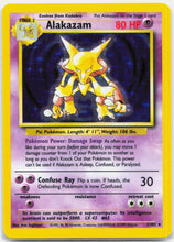 Load image into Gallery viewer, Alakazam - 1/102 Base Set Unlimited Holo Rare Pokemon - NM