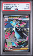 Load image into Gallery viewer, Mega Charizard X EX - 109/094 PSA 9 Ultra Rare Pokemon (Lanc)