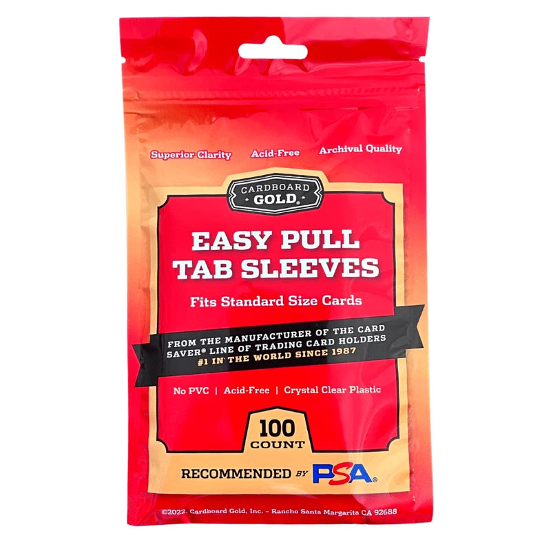 Cardboard Gold Easy Grip Pull Tab Saver Premium Pro Trading Card Soft Key Items Collectibles Cardboard Gold Easy Grip Pull Tab Saver Premium Pro Trading Card Soft Key Items Collectibles