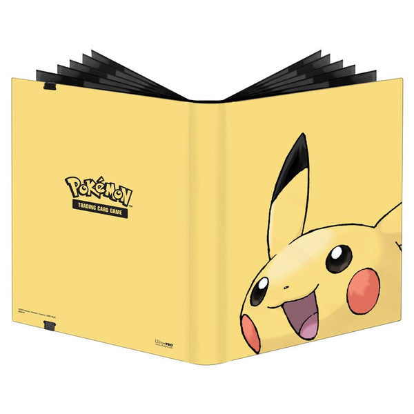 pokemon card binder side loader Ultra Pro 9 Pocket Binder (Pikachu)