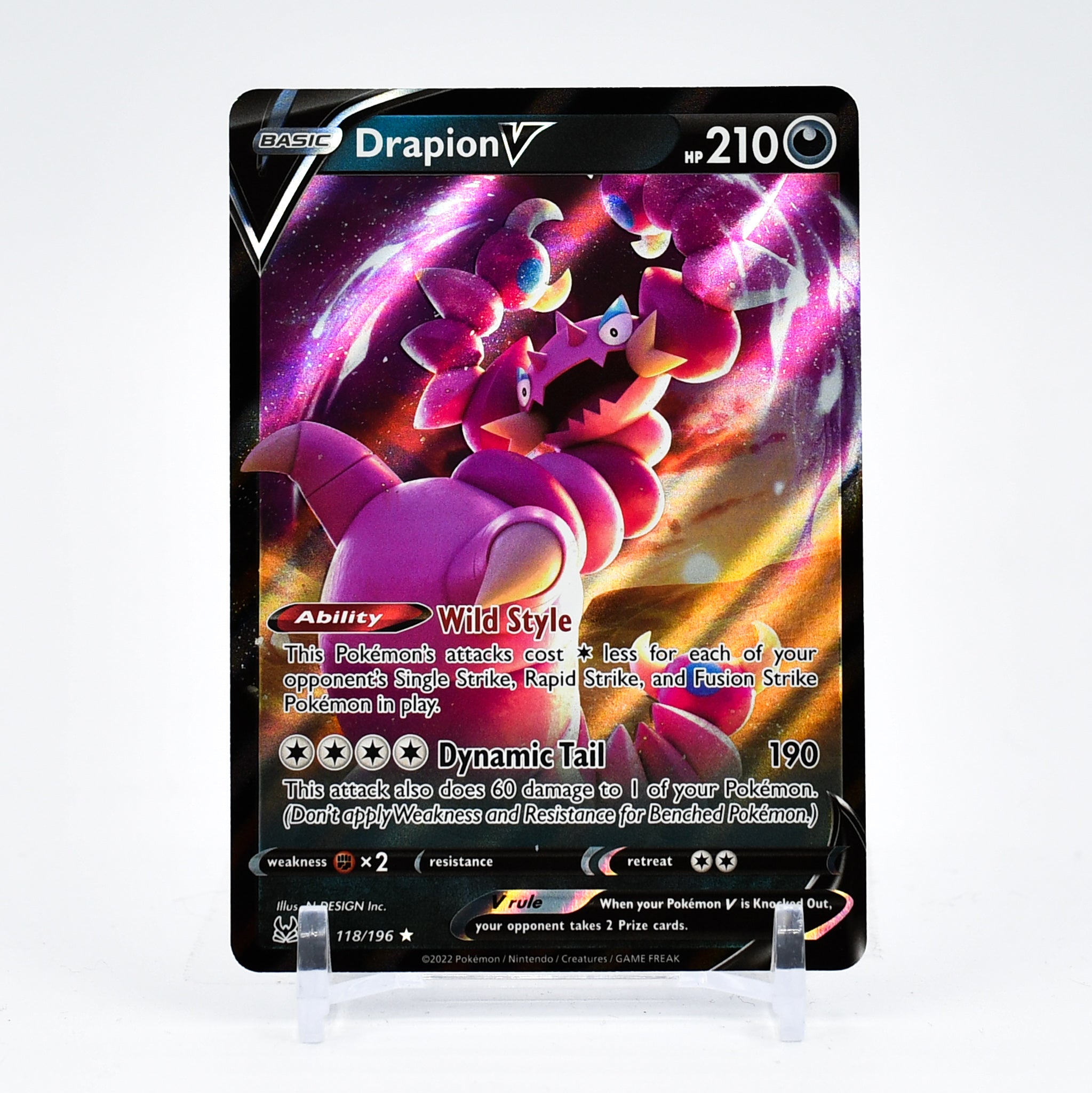 pokemon card drapion Drapion (4/102) [HeartGold & SoulSilver: Triumphant] main image 0