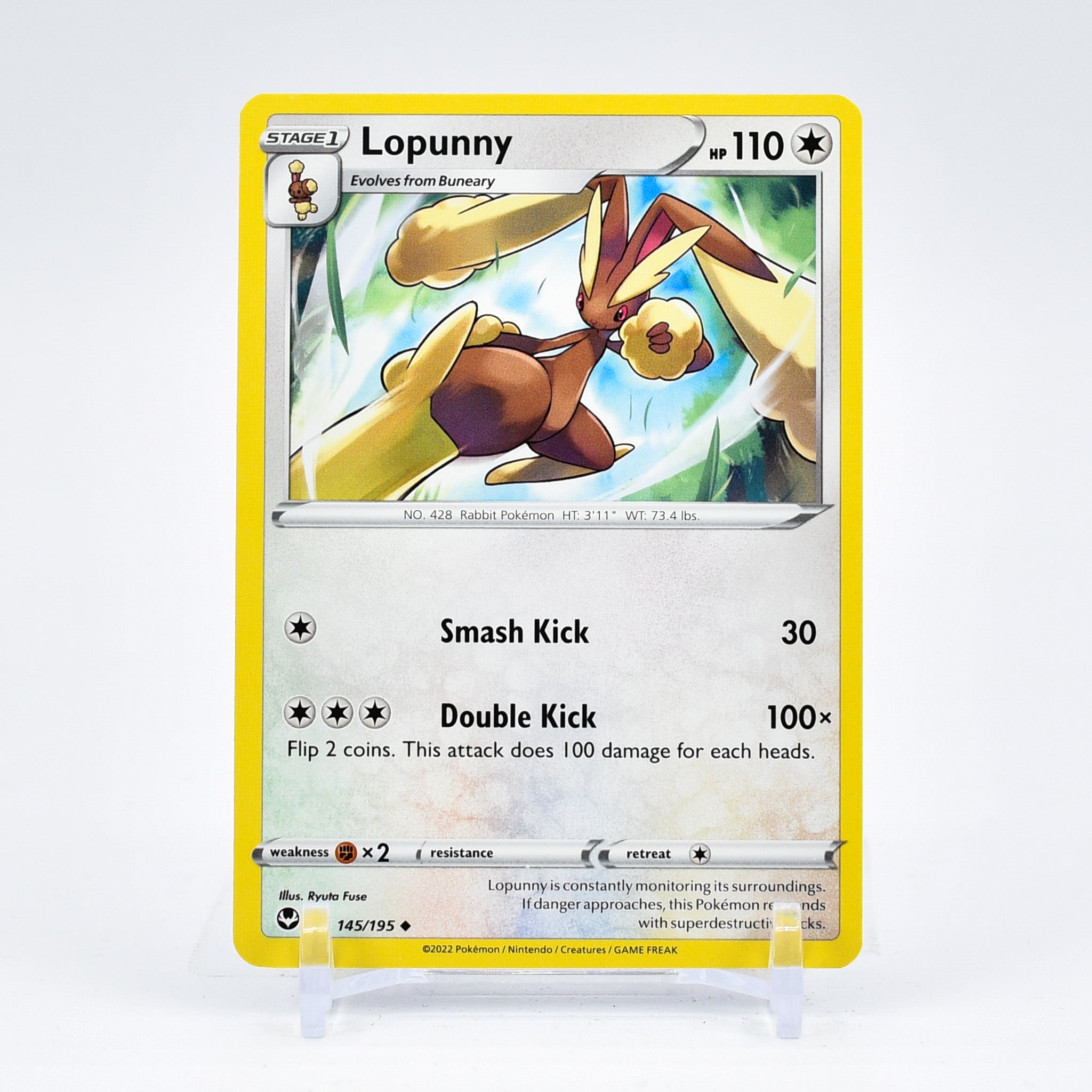 Lopunny - 145/195 Silver Tempest Uncommon Pokemon
