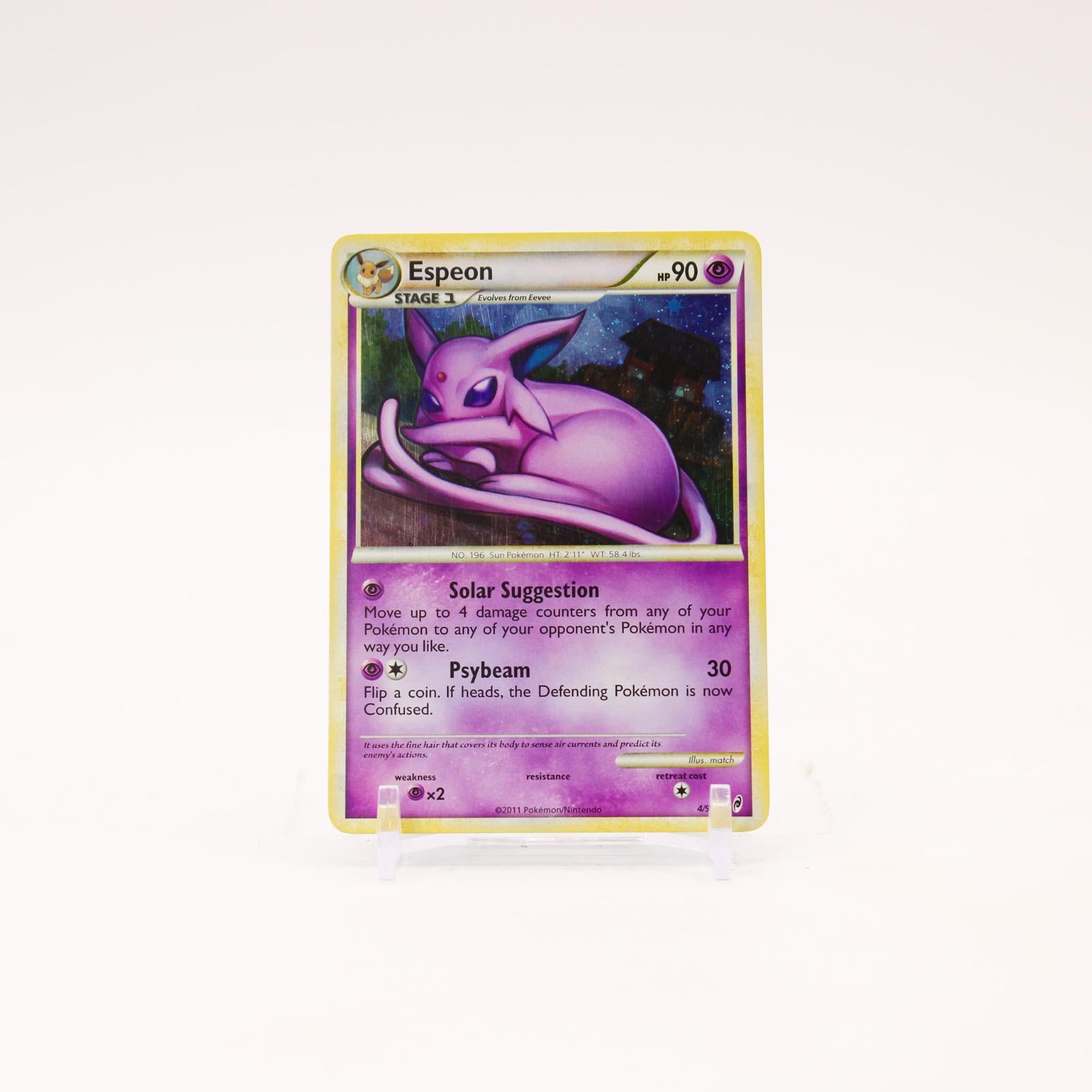 Espeon - 4/95 Call of Legends Holo Rare Pokemon - LP/MP