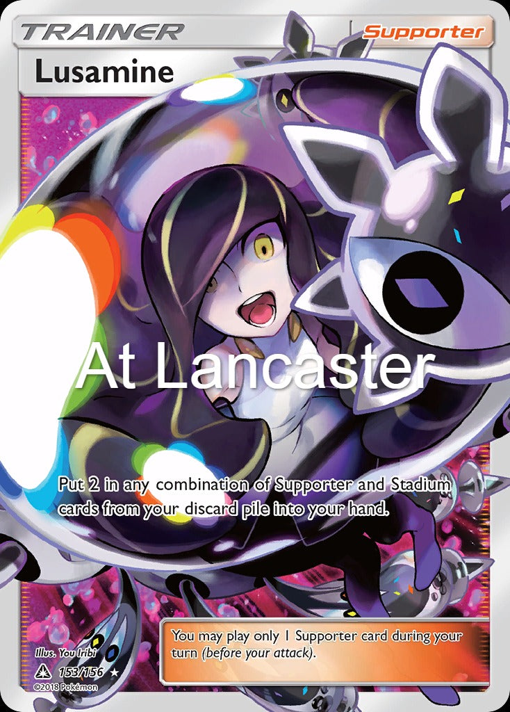 Lusamine - 153/156 Ultra Prism Ultra Rare Pokemon - LP/MP (Lanc)