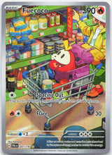 Load image into Gallery viewer, Fuecoco - 201/193 Paldea Evolved Illustration Rare Pokemon - NM
