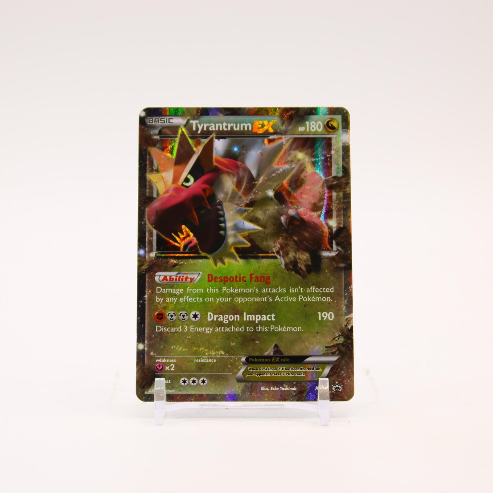 Tyrantrum EX - XY70 XY Promo Holo Promo Pokemon - LP/MP