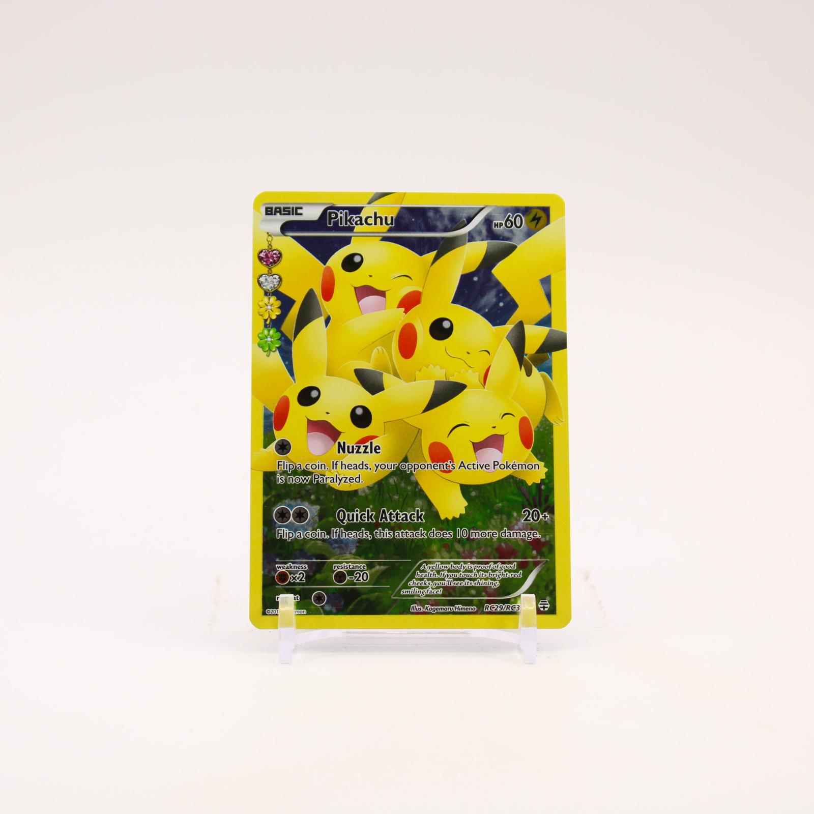 Pikachu - RC29/RC32 Generations Radiant Collection Full Art Pokemon - LP/MP