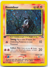 Load image into Gallery viewer, Houndour - 5/75 Neo Discovery 1st Edition Holo Rare Pokemon - MP

