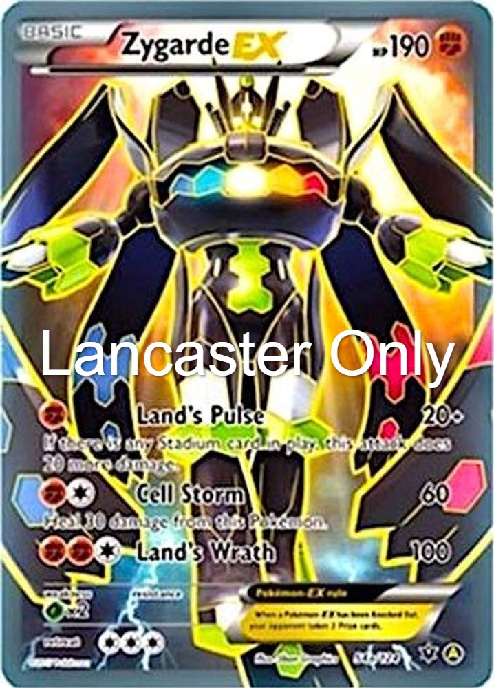 Zygarde EX - 54A/124 Alternate Art Promos Holo Promo Pokemon - NM (Lanc)