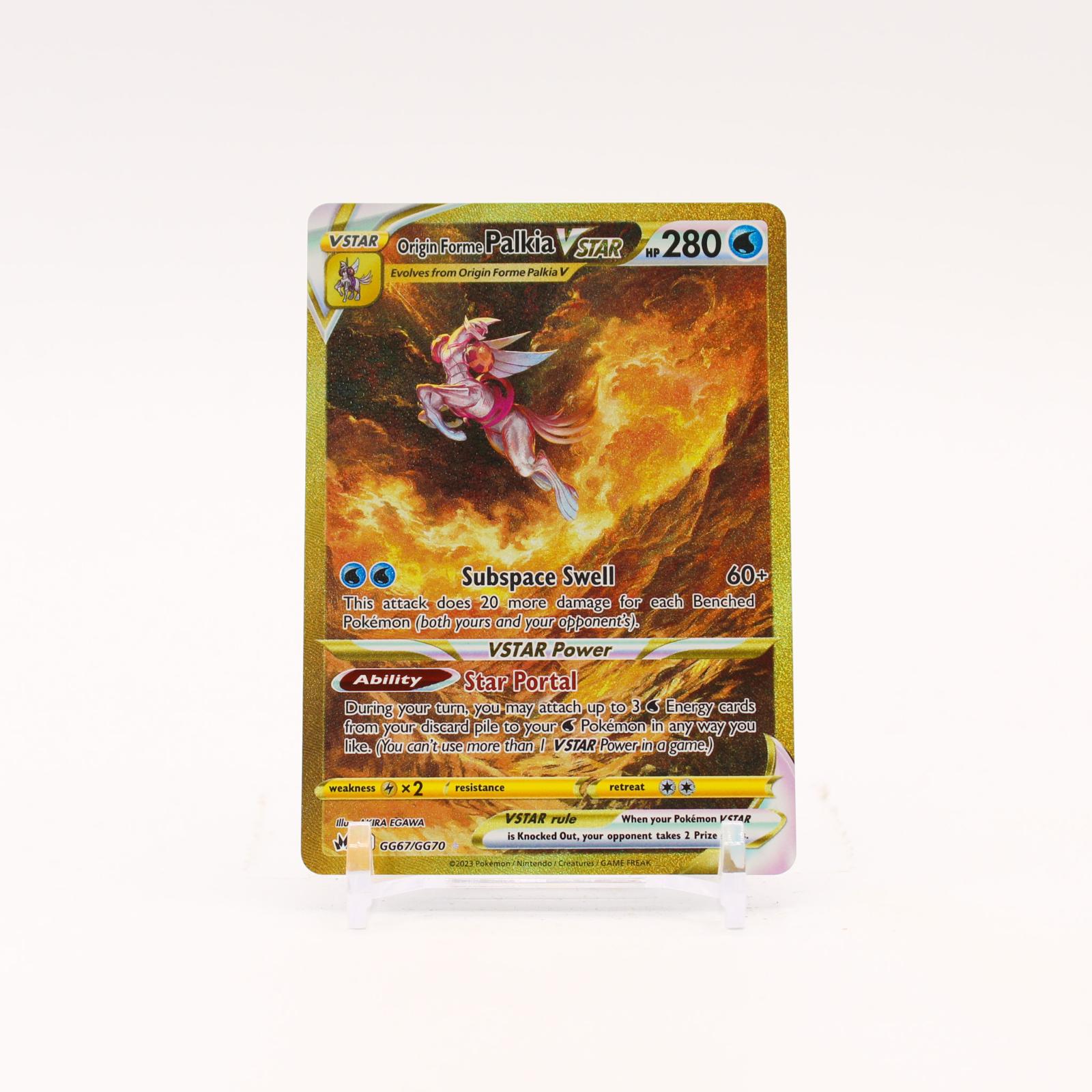 Origin Forme Palkia VSTAR - GG67/GG70 Crown Zenith Galarian Gallery Pokemon - NM