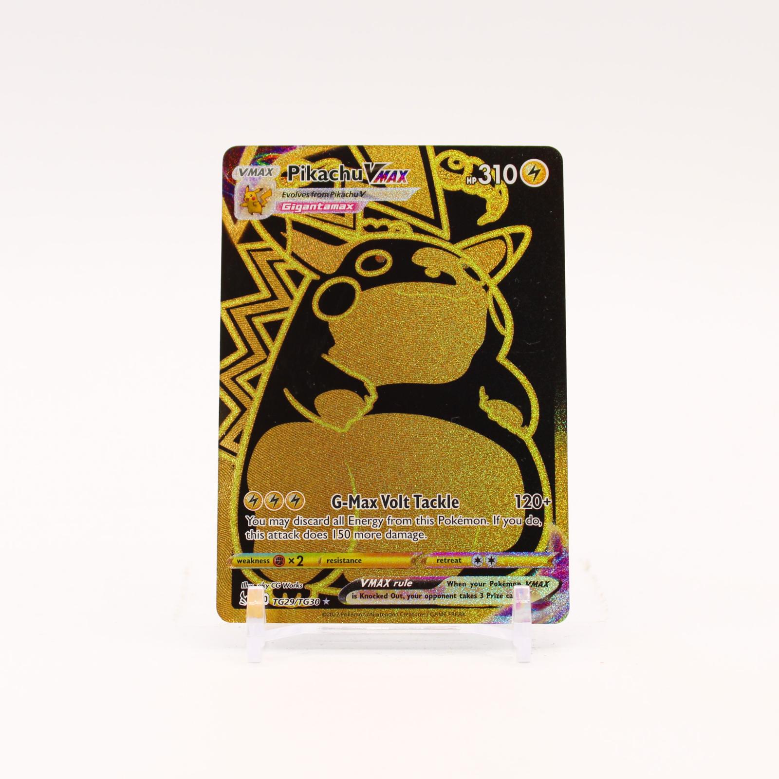 Pikachu VMAX - TG29/TG30 Lost Origin Trainer Gallery Holo Pokemon - NM/LP