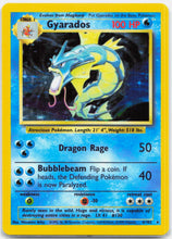 Load image into Gallery viewer, Gyarados - 6/102 Base Set Unlimited Holo Rare Pokemon - LP
