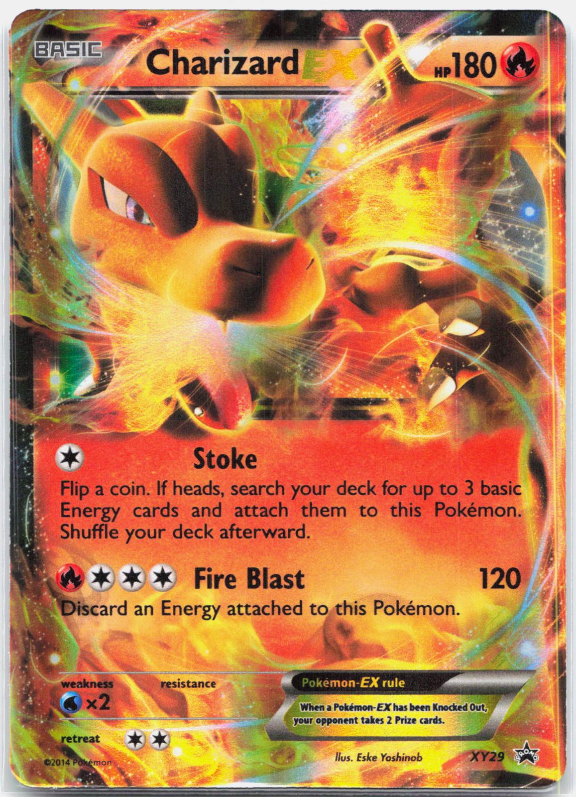 Charizard EX - XY29 Black Star Promo Pokemon - NM