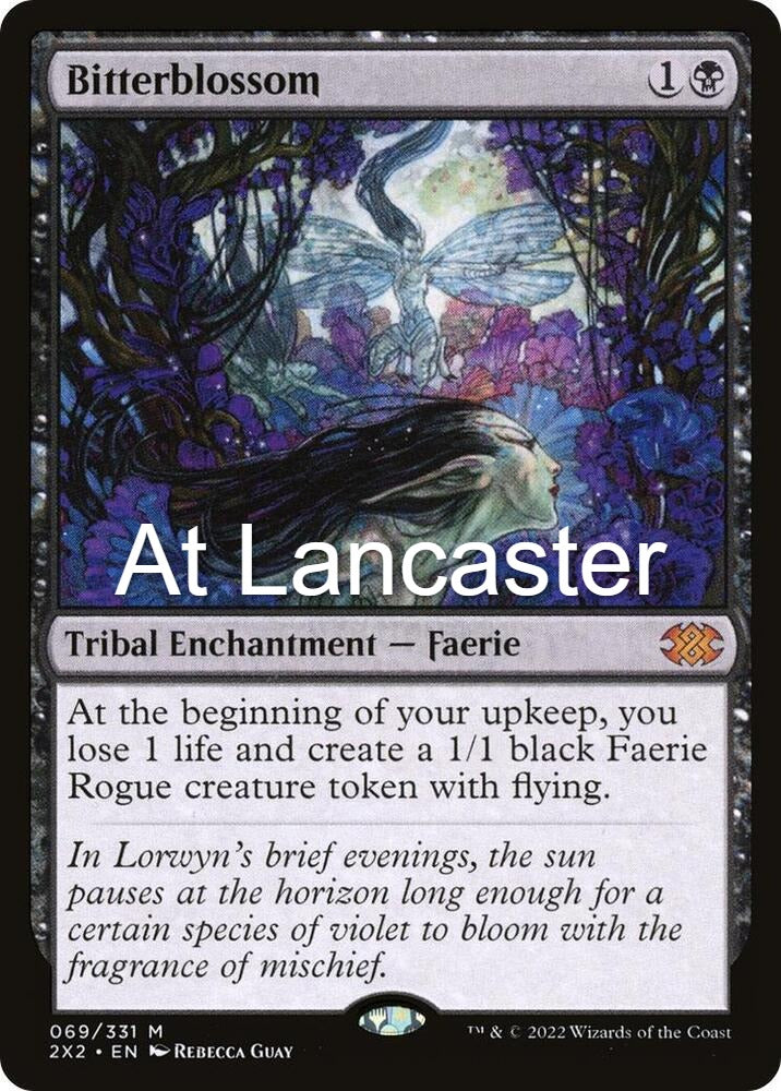 Bitterblossom - 69 Double Masters 2022 Mythic Magic: The Gathering - NM (Lanc)