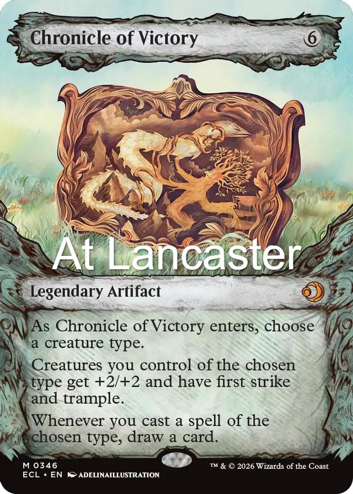 Chronicle of Victory (Showcase) - 346 Lorwyn Eclipsed Foil Mythic Magic: The Gathering - NM (Lanc)