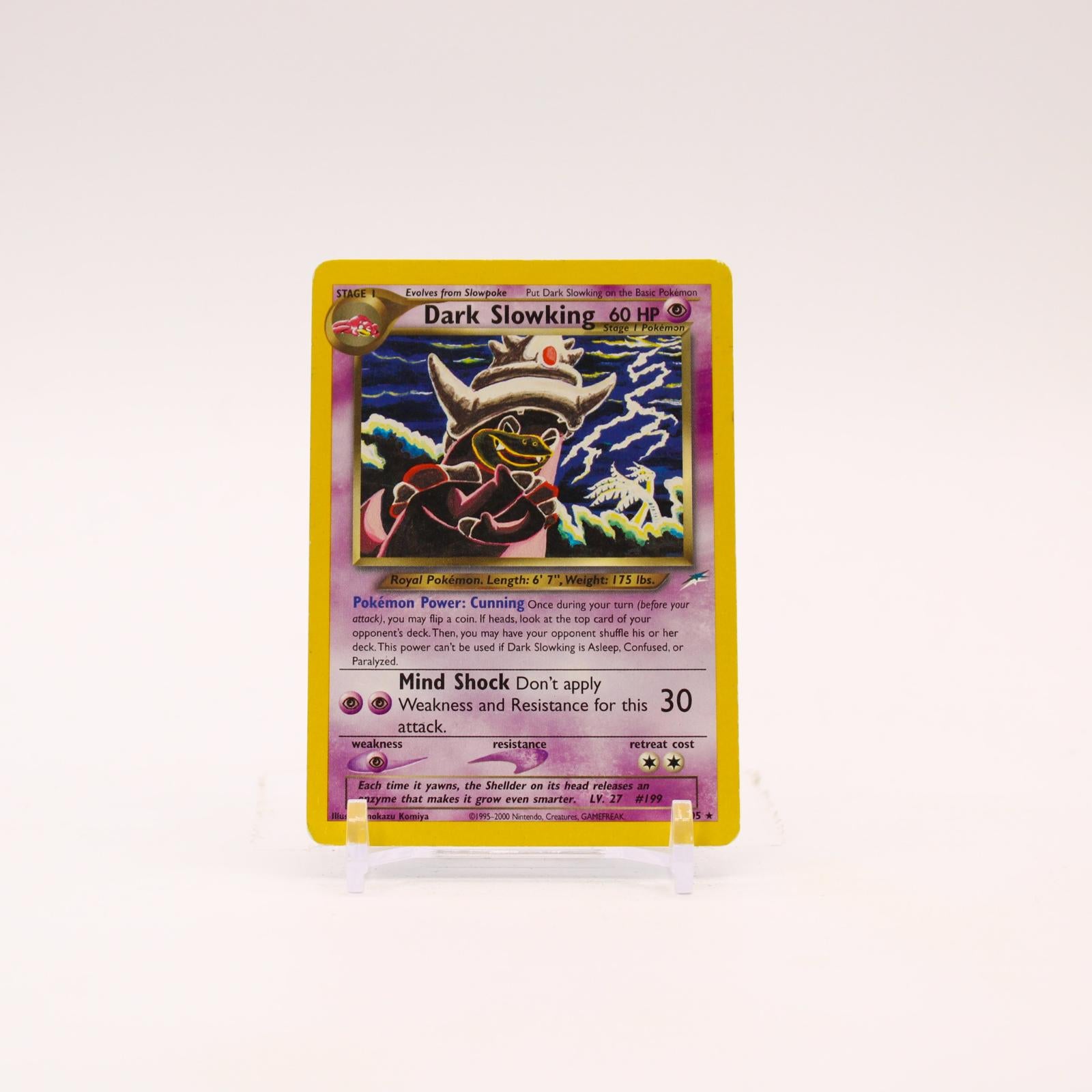 Dark Slowking - 20/105 Neo Destiny Unlimited Rare Pokemon - MP