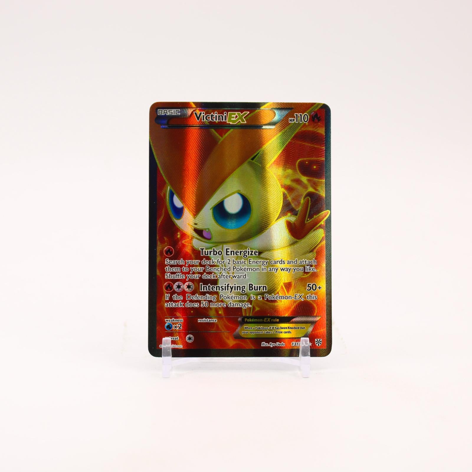 Victini EX - 131/135 Plasma Storm Full Art Pokemon - NM/LP