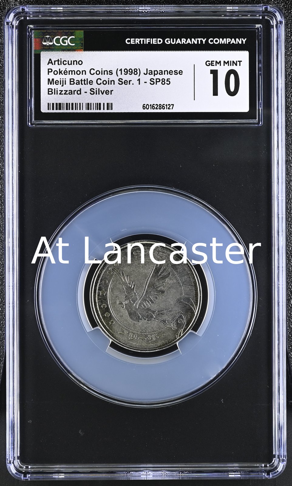 Articuno - SP85 Japanese CGC 10 Blizzard Silver Pokemon Coins (Lanc)