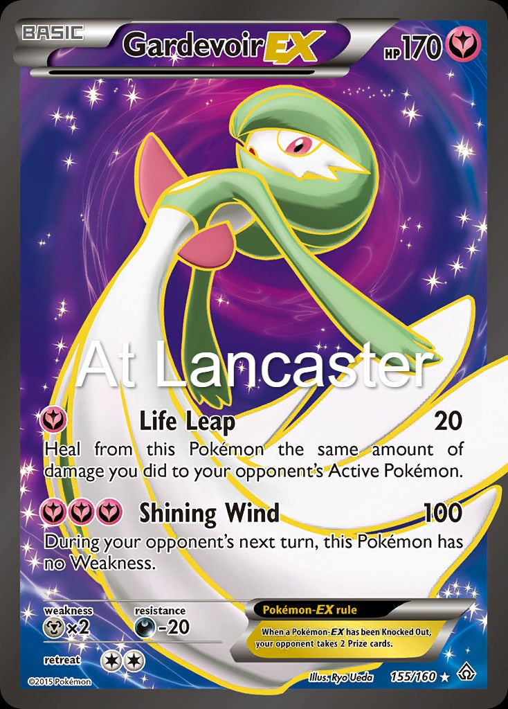 Gardevoir EX - 155/160 Primal Clash Ultra Rare Pokemon - NM/LP (Lanc)
