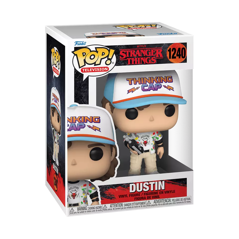 Funko POP - Stranger Things Vinyl Figure - Dustin 1240