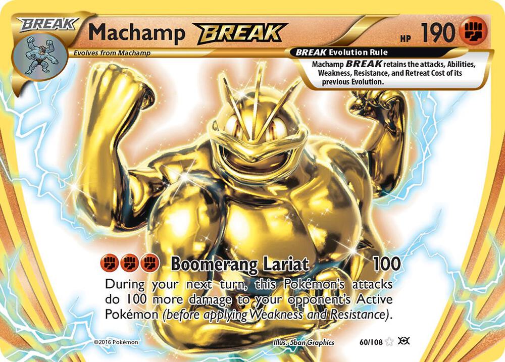 Machomp Key Chain Machamp BREAK - 60/108 Evolutions Ultra Rare Pokemon - NM – Key Items ...