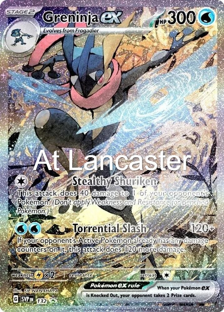 Greninja ex - 132 Scarlet & Violet Promo Promo Pokemon - NM/LP (Lanc)