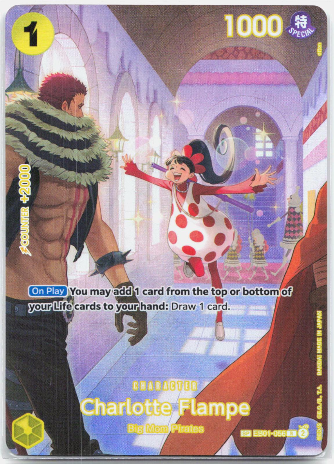 Charlotte Flampe SP - EB01-056 Royal Blood R One Piece - NM/MINT