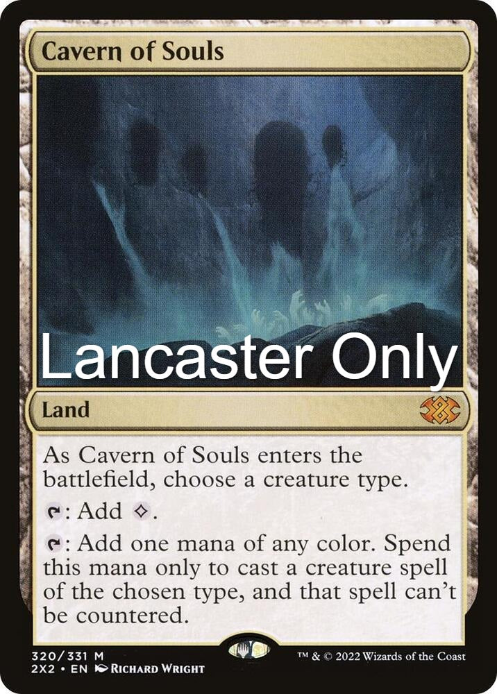Cavern of Souls - 320 Double Masters 2022 Mythic Magic: The Gathering - NM (Lanc)