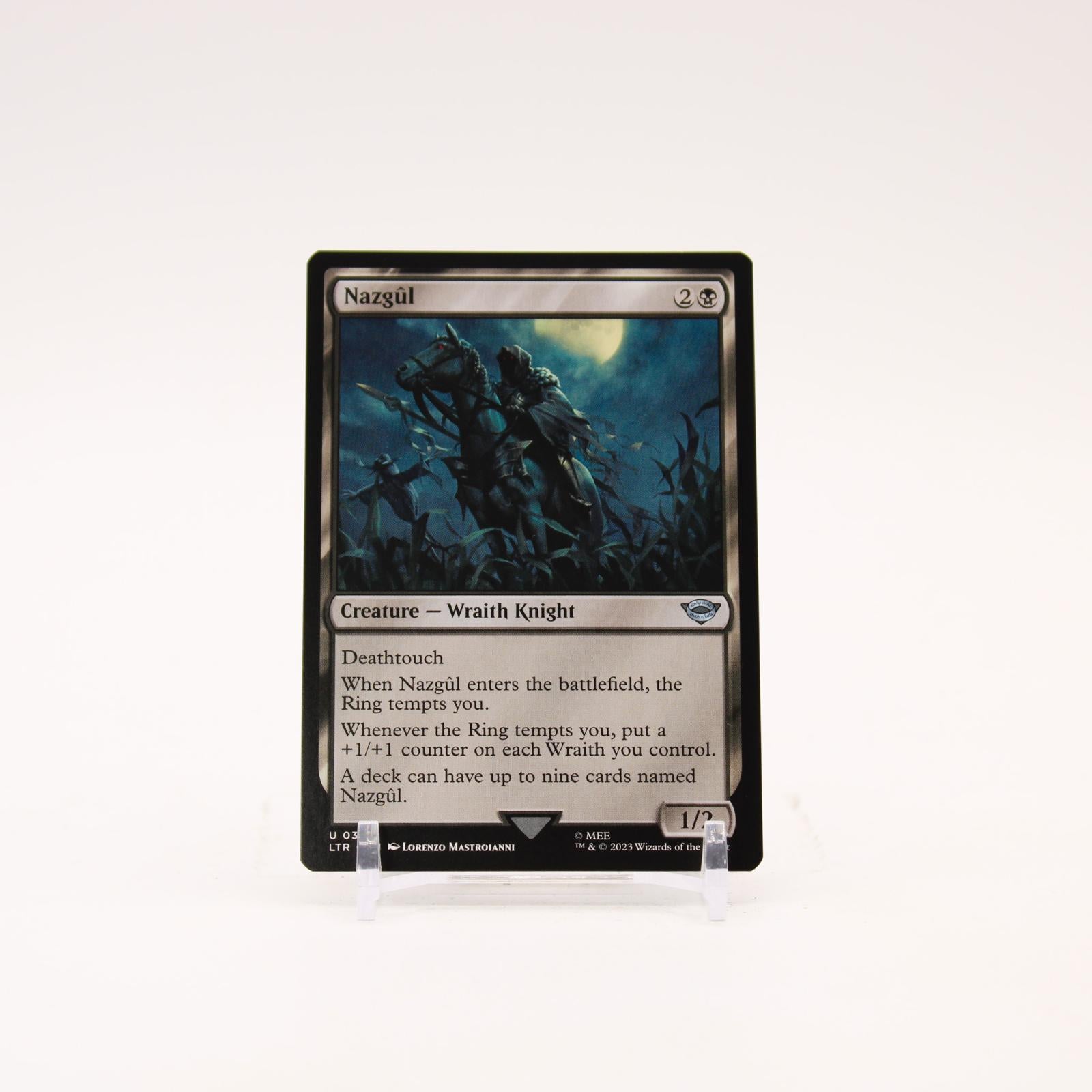 Nazgul - 339 The Lord of the Rings Uncommon Magic - NM