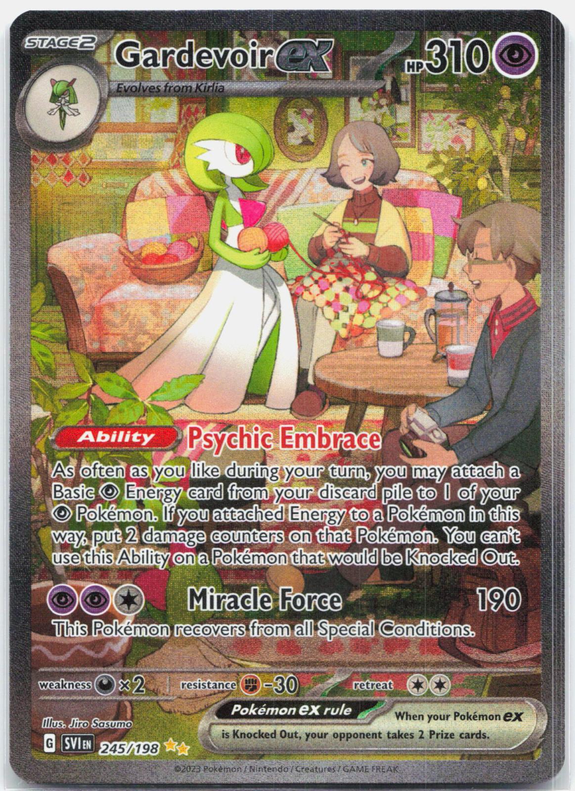 Gardevoir ex - 245/198 Scarlet & Violet Special Illustration Pokemon - NM/LP