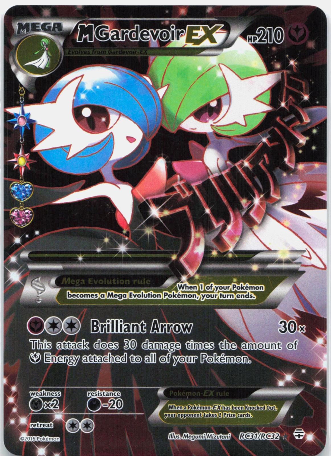 M Gardevoir EX - RC31/RC32 Generations Ultra Rare Pokemon - NM