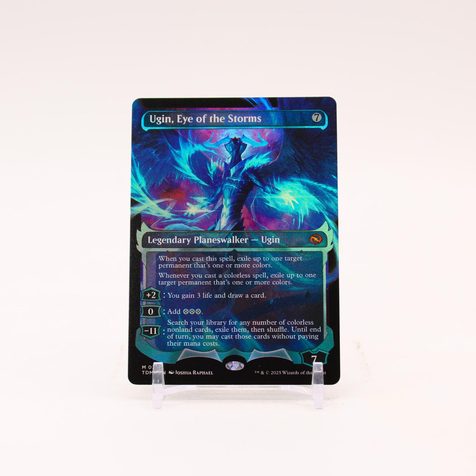 Ugin, Eye of the Storms Showcase - 399 Tarkir Dragonstorm Foil Mythic Magic - NM