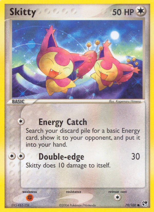 Skitty - 79/100 Sandstorm Common Pokemon - NM