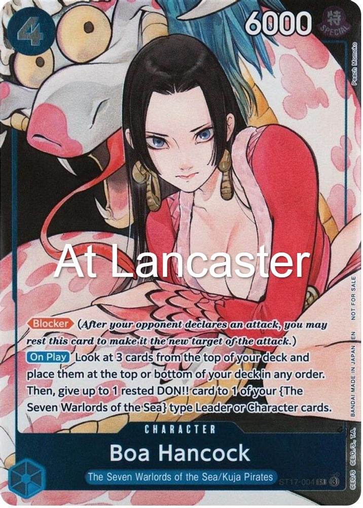 Boa Hancock (Dash Pack 2025) - ST17-004 One Piece Promotion Cards Super Rare One Piece - NM (Lanc)