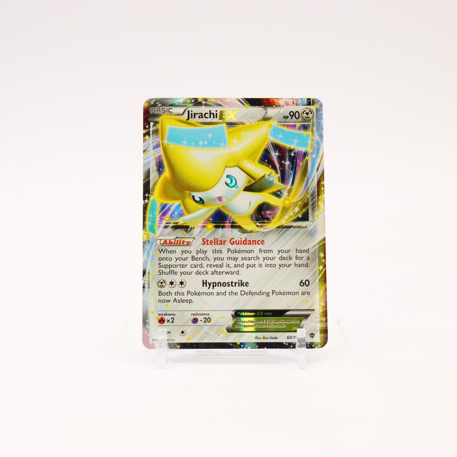 Jirachi EX - 60/101 Plasma Blast Holo Ultra Rare Pokemon - LP