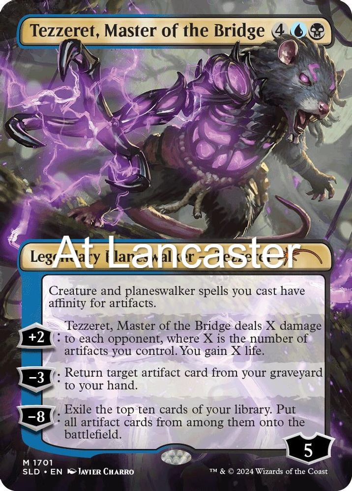 Tezzeret, Master of the Bridge - 1701 Secret Lair Drop Series Mythic Magic: The Gathering - NM (Lanc)