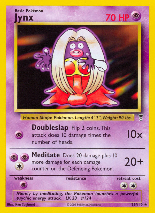 Jynx - 26/110 Legendary Collection Rare Pokemon - NM