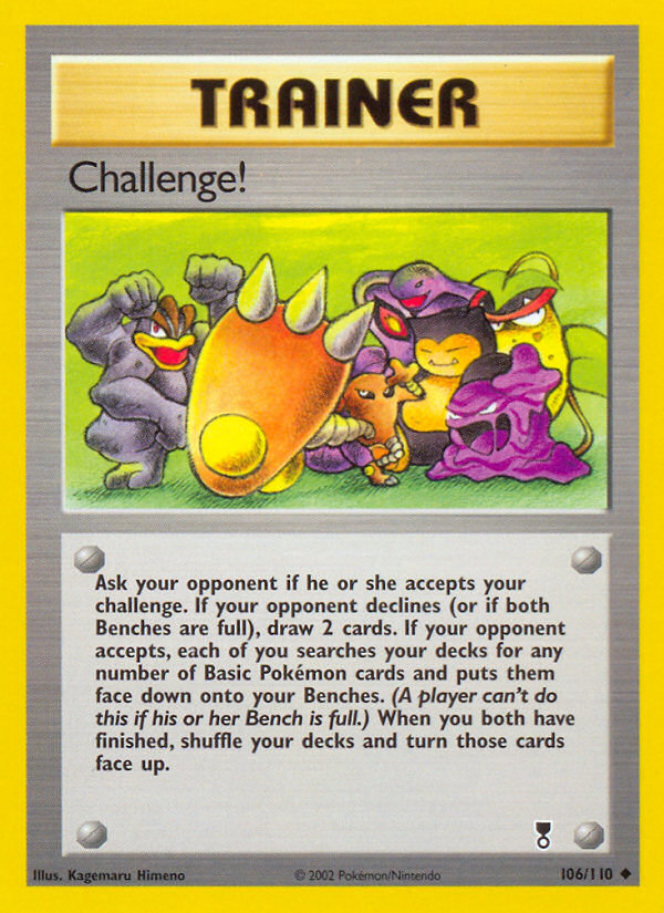 Challenge! - 106/110 Legendary Collection Uncommon Pokemon - NM