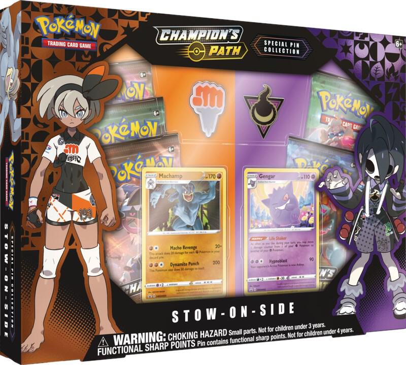 Pokemon Collection Box - Champion's Path - Stow-On-Side Pin Collection